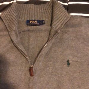 Ralph Lauren long sleeve 1/4 zip sweater